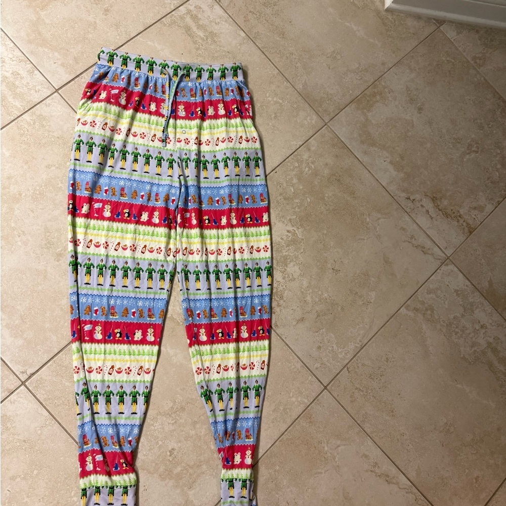 Bums and Roses x Elf men’s Christmas PJ pant
